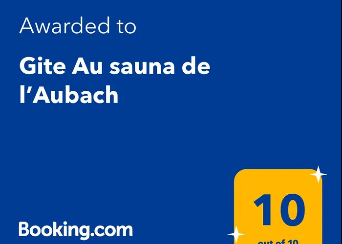 Gite Au sauna de l’Aubach